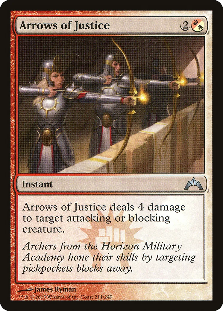 Arrows of Justice — Gatecrash — Magic: The Gathering