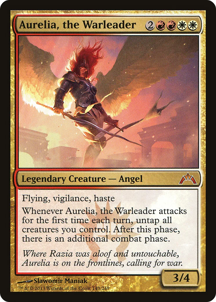 Aurelia, the Warleader — Gatecrash — Magic: The Gathering