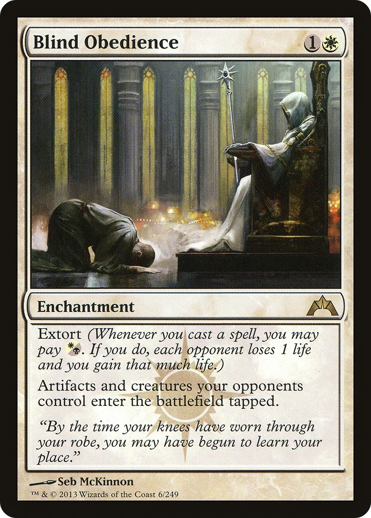 Obéissance aveugle — Gatecrash — Magic: The Gathering