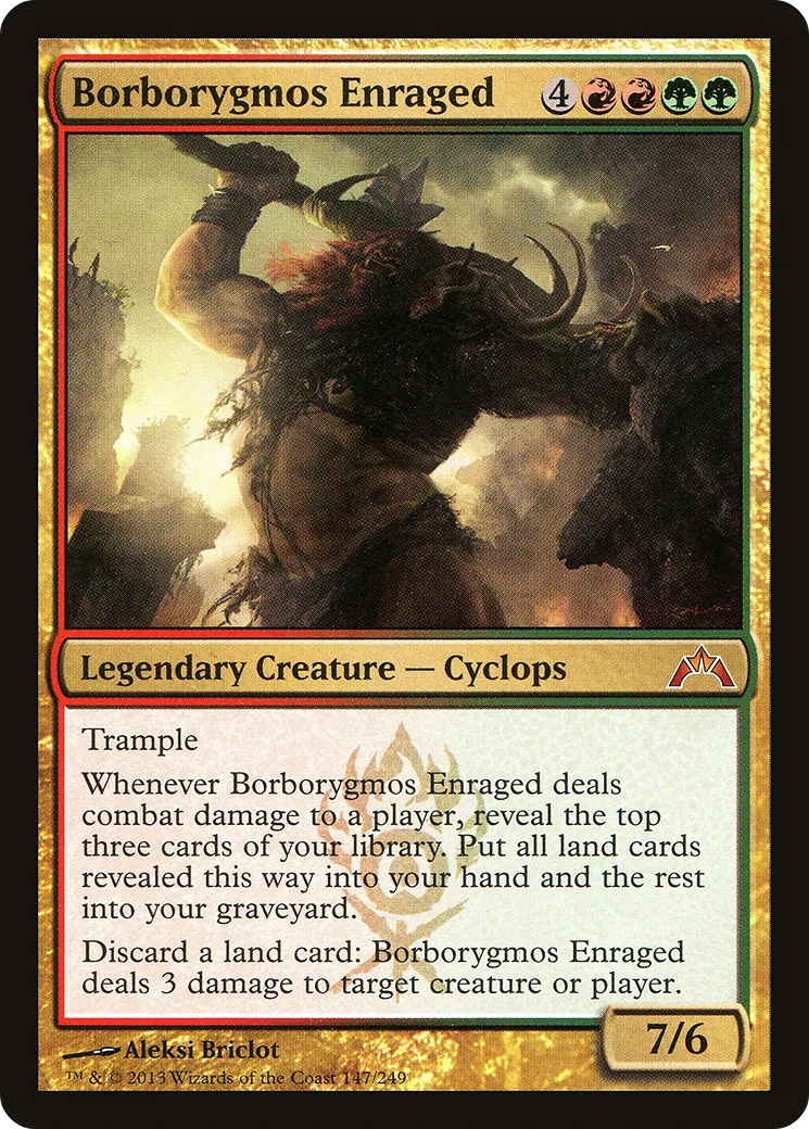 Borborygmos Enraged — Gatecrash — Magic: The Gathering