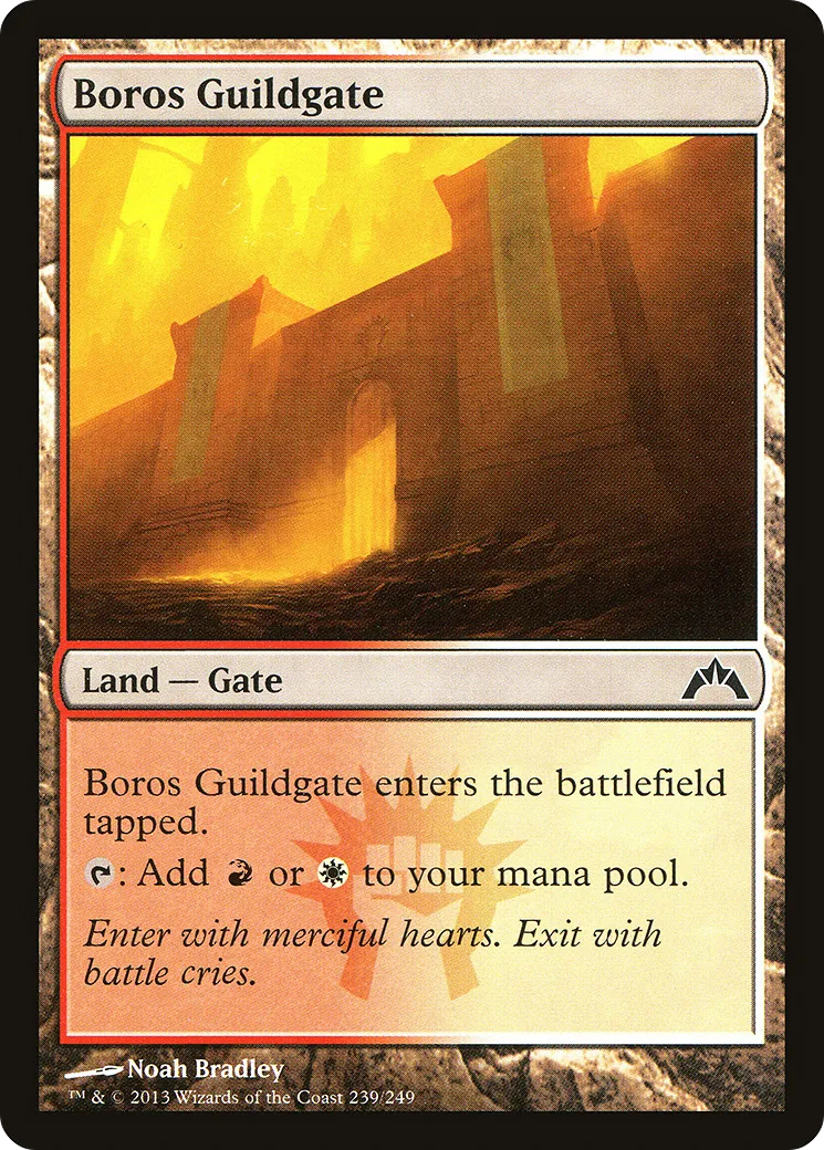 Boros Guildgate — Gatecrash — Magic: The Gathering