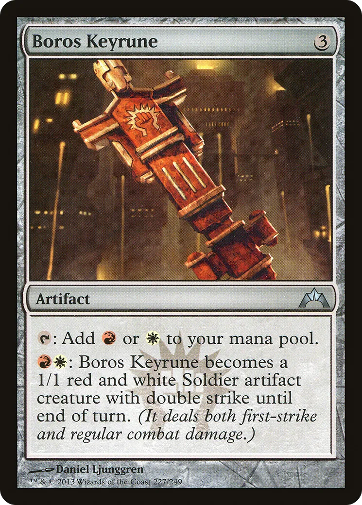 Runeclé de Boros — Gatecrash — Magic: The Gathering