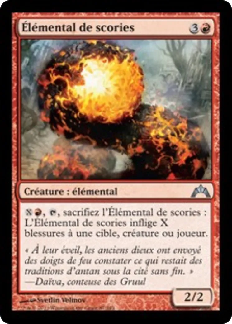 Élémental de scories — Gatecrash — Magic: The Gathering