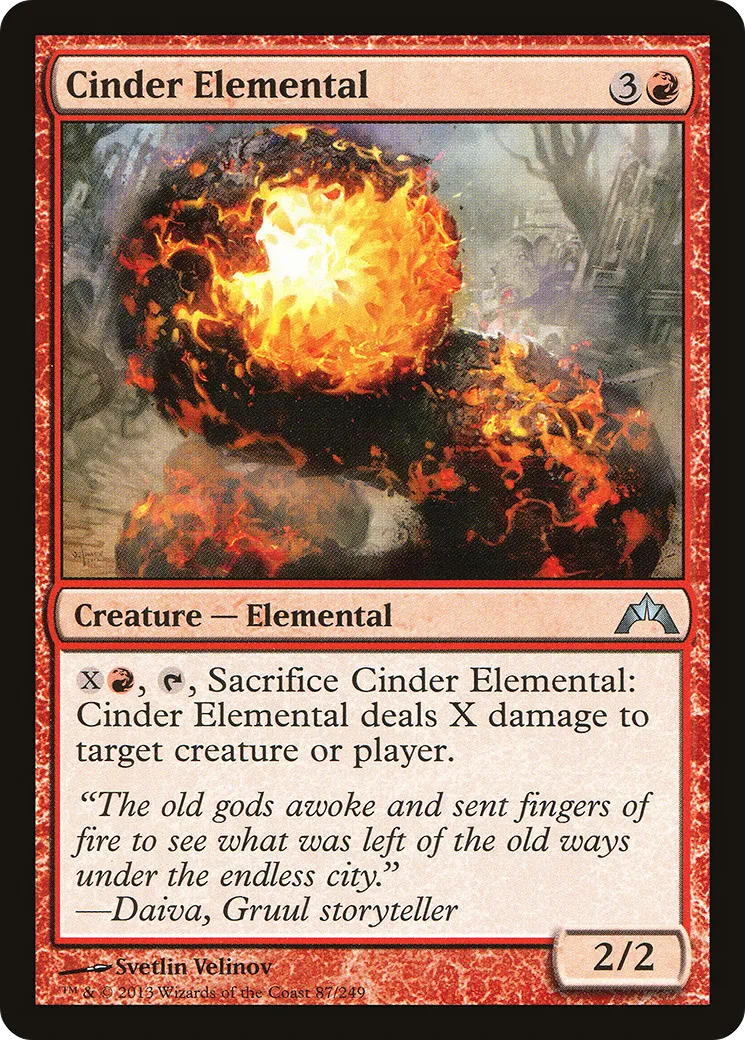 Cinder Elemental — Gatecrash — Magic: The Gathering