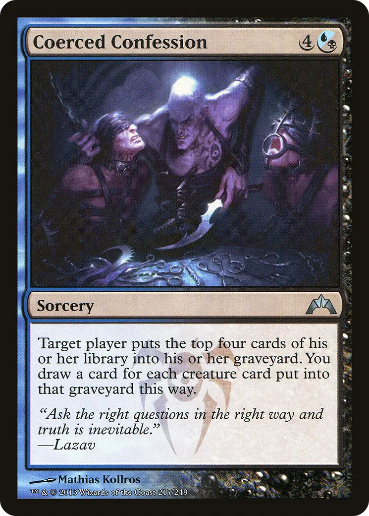 Coerced Confession — Gatecrash — Magic: The Gathering