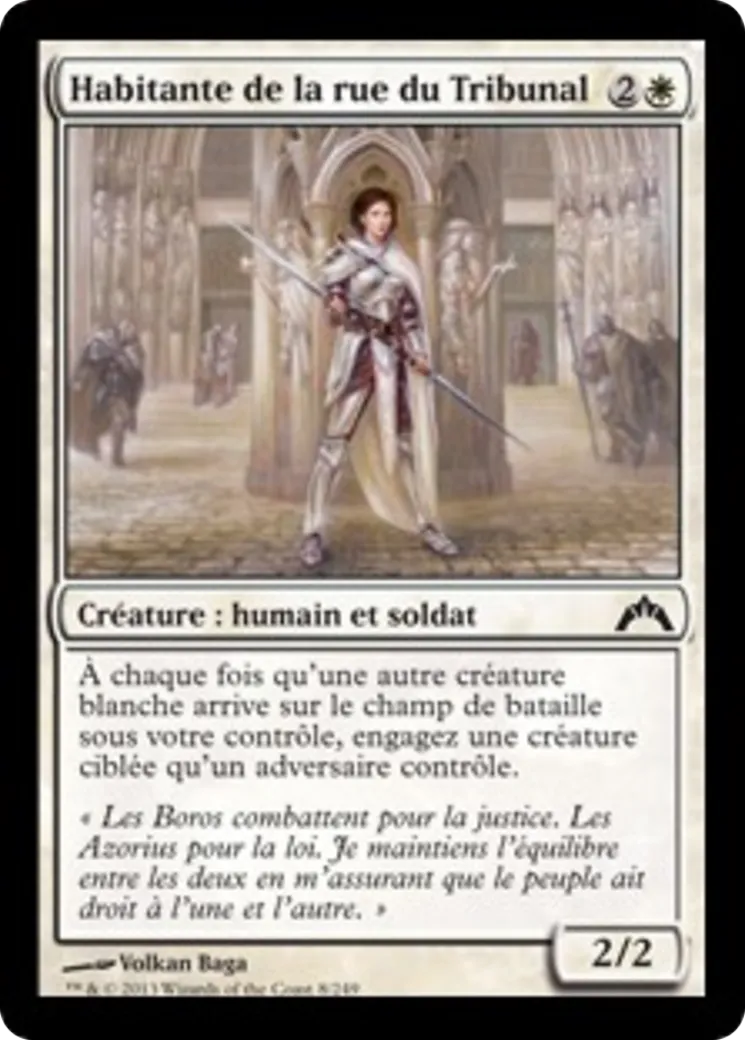 Habitante de la rue du Tribunal — Gatecrash — Magic: The Gathering