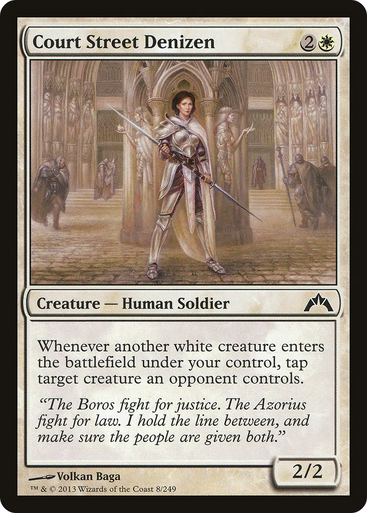 Habitante de la rue du Tribunal — Gatecrash — Magic: The Gathering