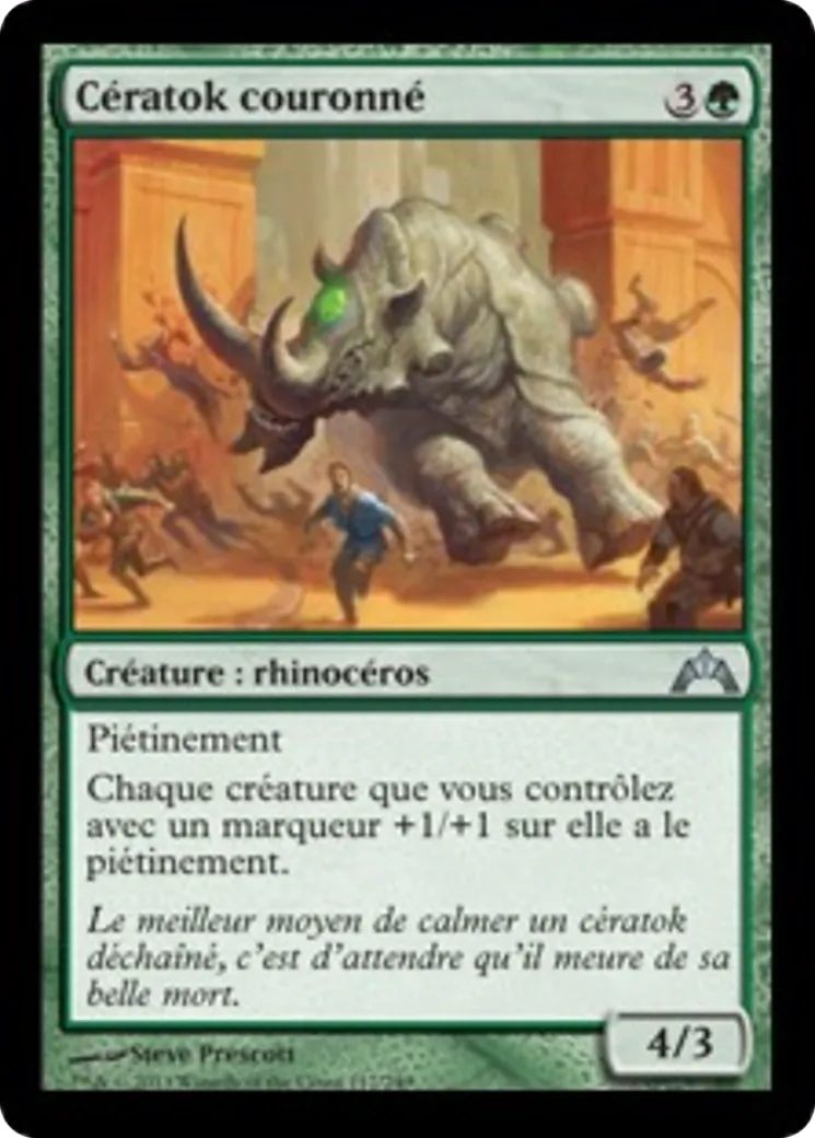 Cératok couronné — Gatecrash — Magic: The Gathering