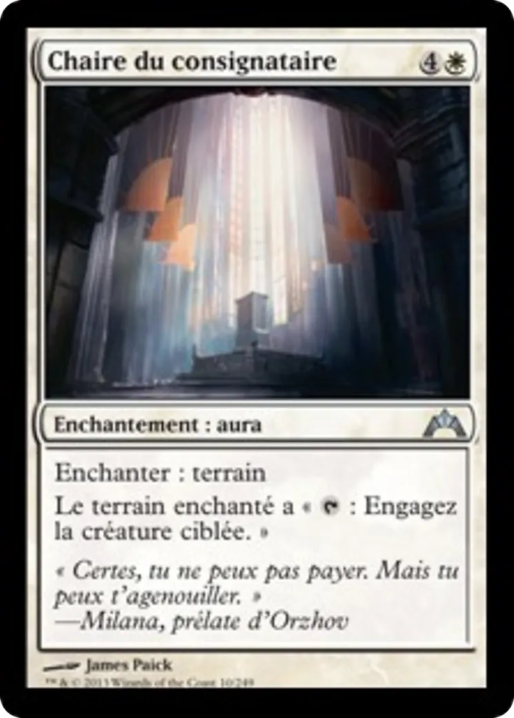 Chaire du consignataire — Gatecrash — Magic: The Gathering