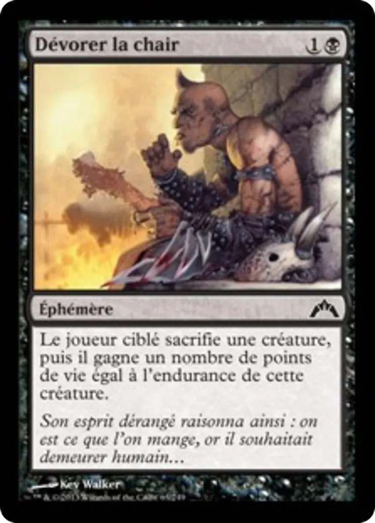 Dévorer la chair — Gatecrash — Magic: The Gathering