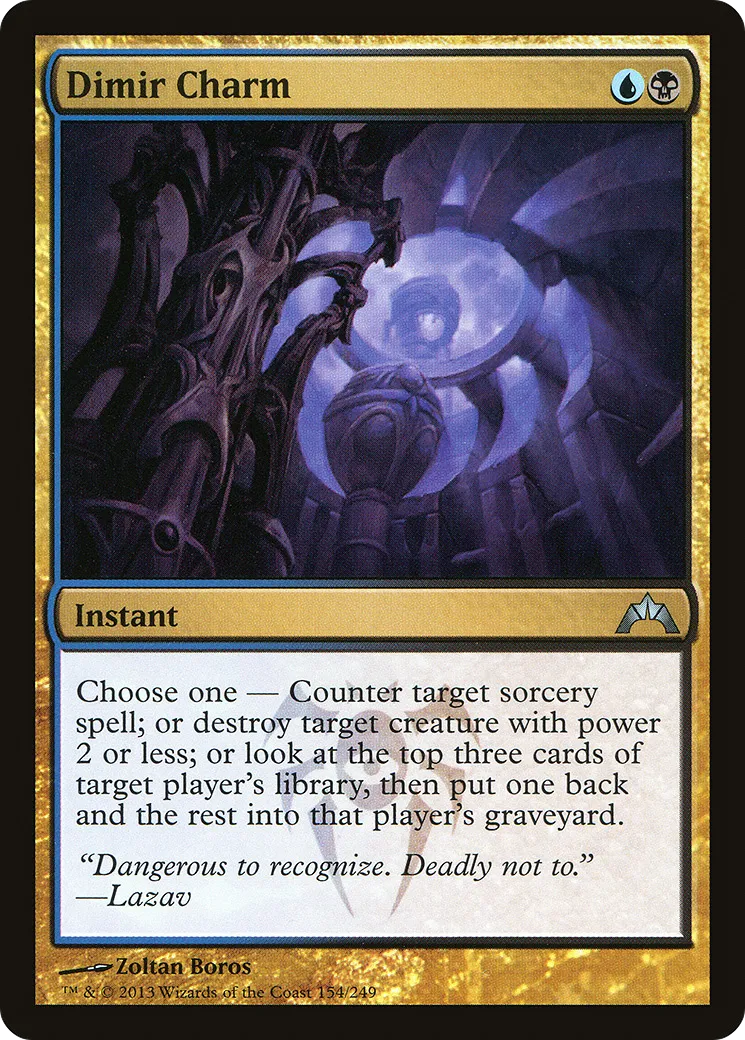 Dimir Charm — Gatecrash — Magic: The Gathering