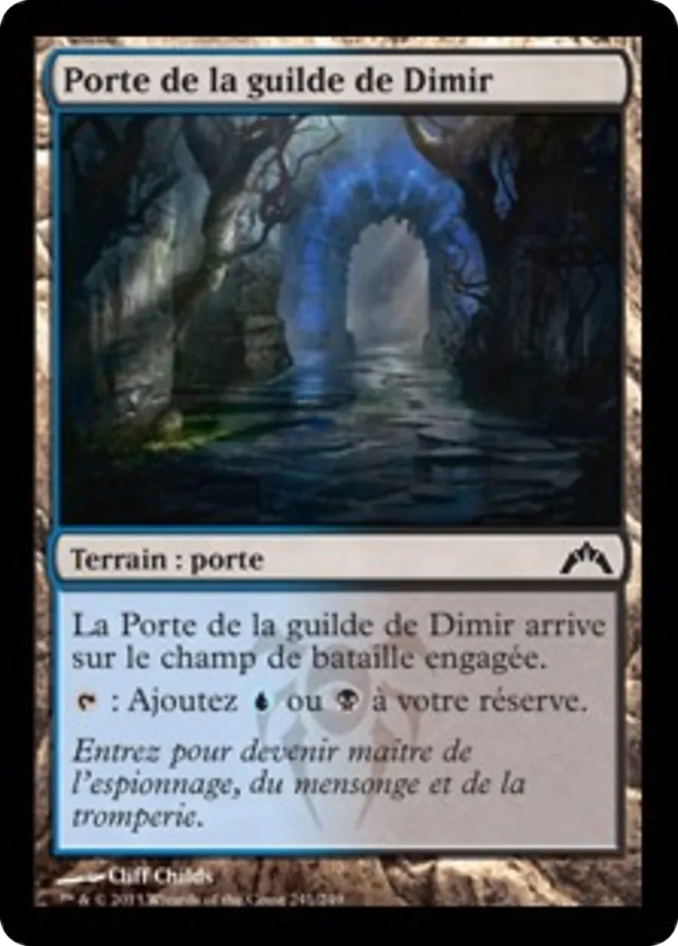 Porte de la guilde de Dimir — Gatecrash — Magic: The Gathering