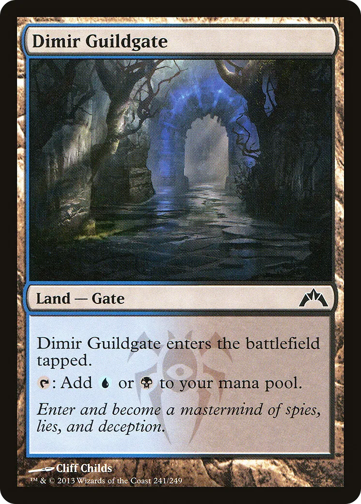 Porte de la guilde de Dimir — Gatecrash — Magic: The Gathering