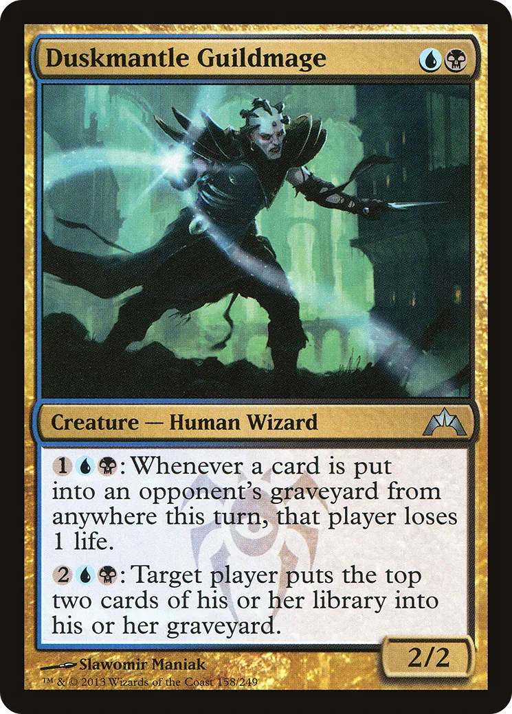 Duskmantle Guildmage from Gatecrash - Magic: The Gathering