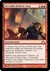 Product image for Incendie d'alerte cinq