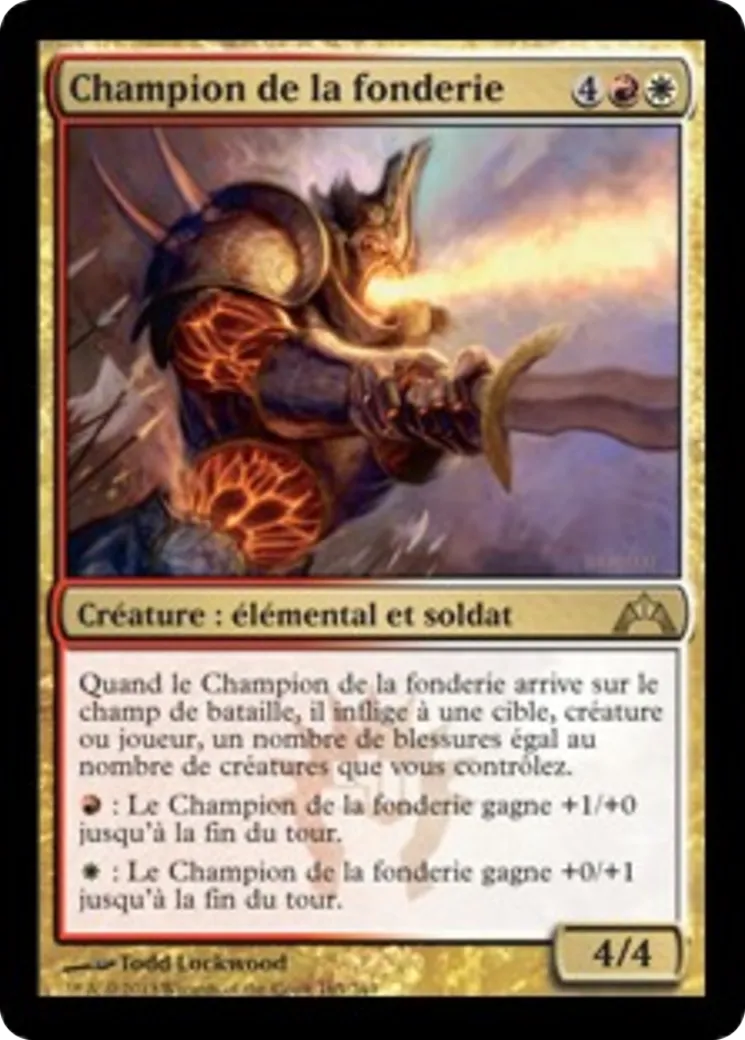 Champion de la fonderie — Gatecrash — Magic: The Gathering