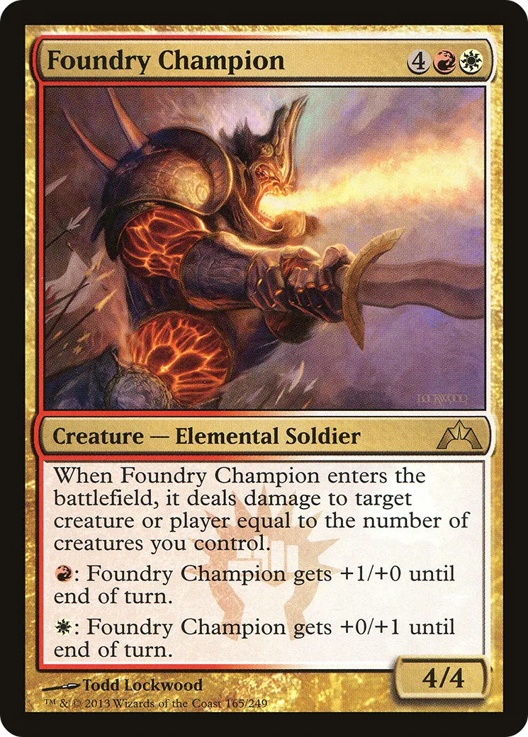 Foundry Champion — Gatecrash — Magic: The Gathering