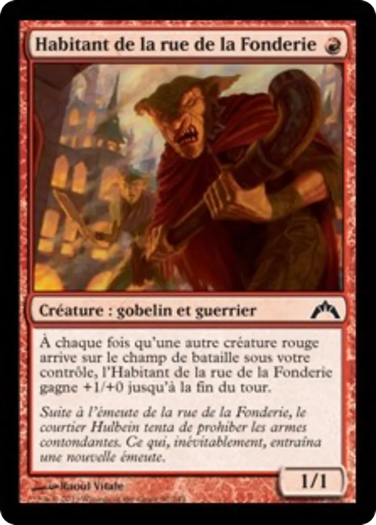 Habitant de la rue de la Fonderie — Gatecrash — Magic: The Gathering