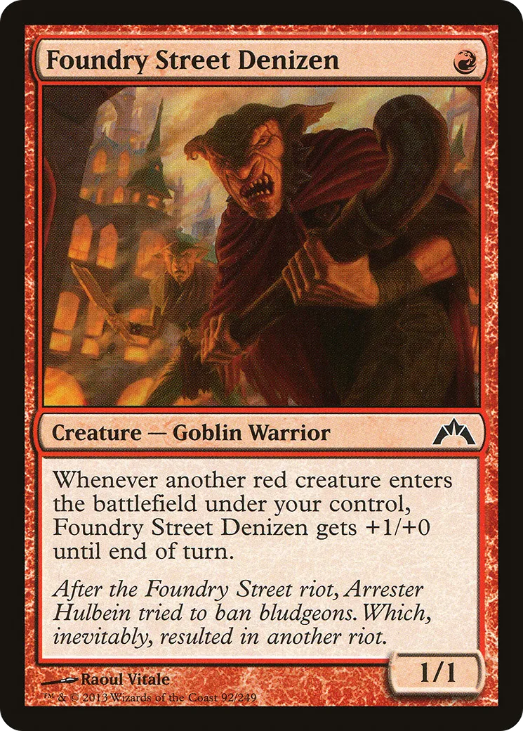 Foundry Street Denizen — Gatecrash — Magic: The Gathering