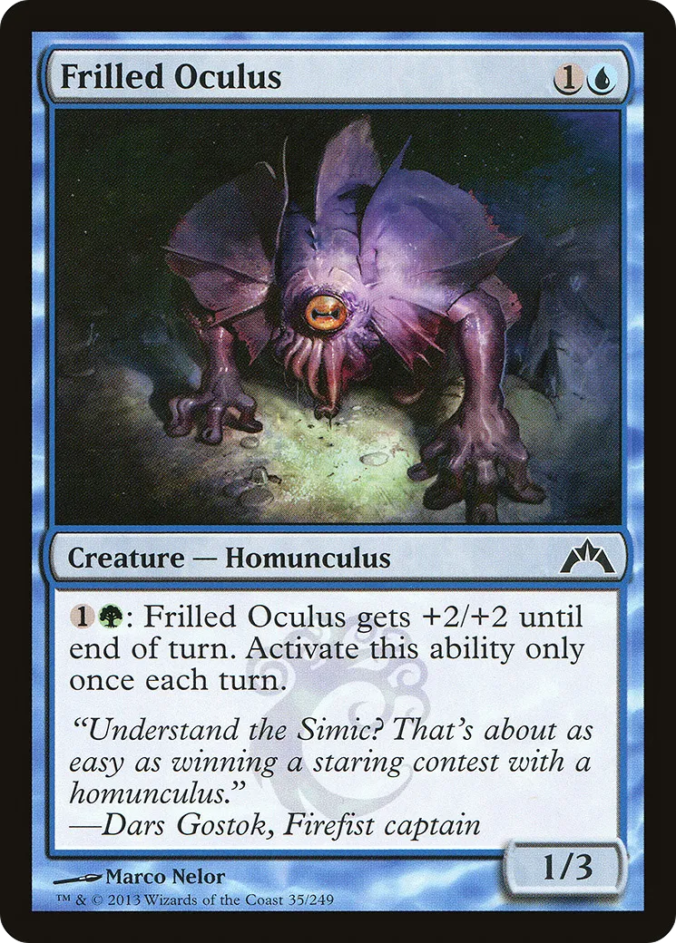 Frilled Oculus — Gatecrash — Magic: The Gathering