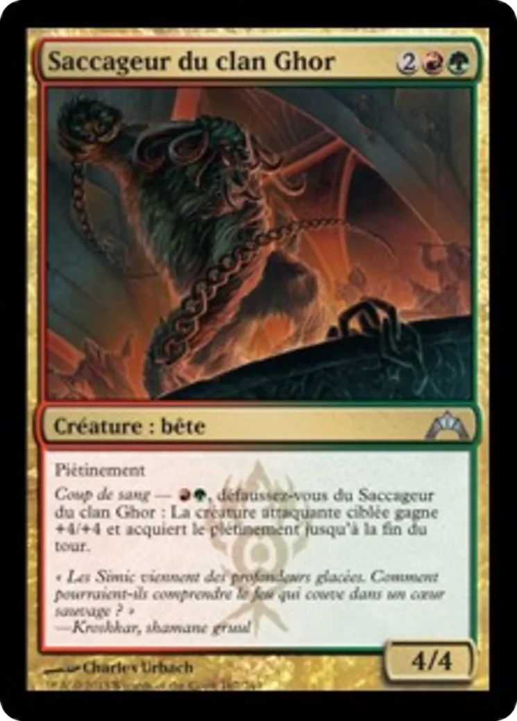 Saccageur du clan Ghor — Gatecrash — Magic: The Gathering