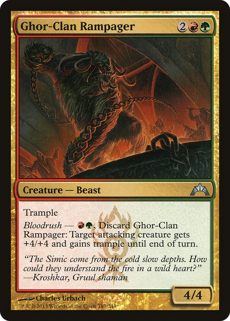 Ghor-Clan Rampager — Gatecrash — Magic: The Gathering