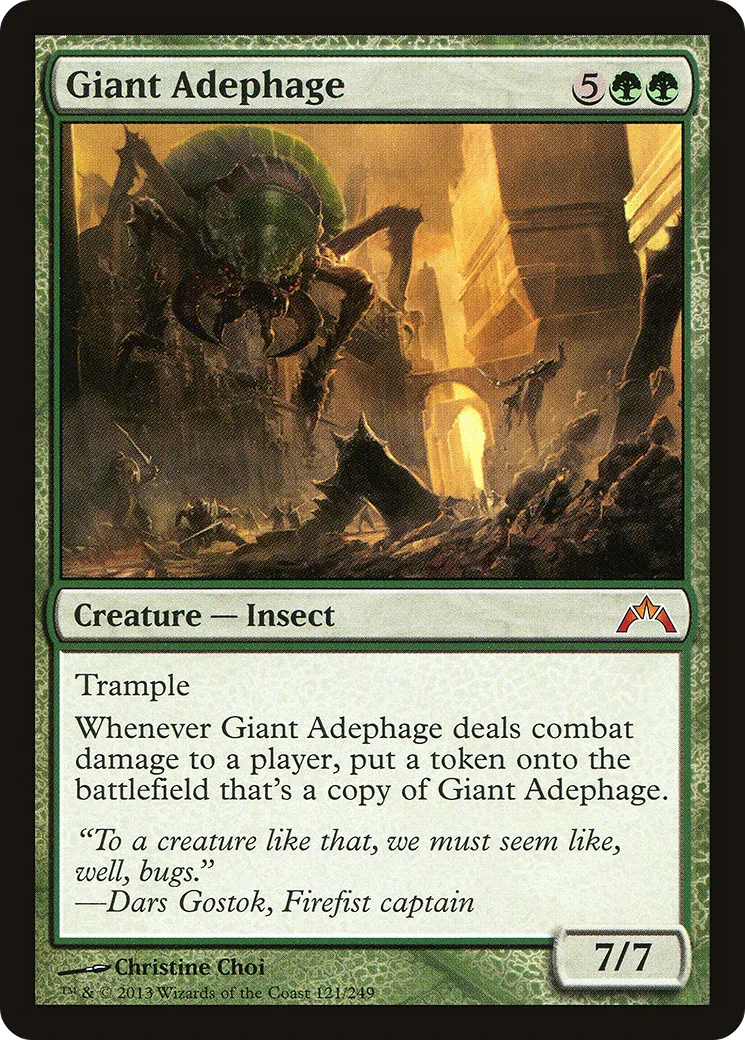 Giant Adephage — Gatecrash — Magic: The Gathering