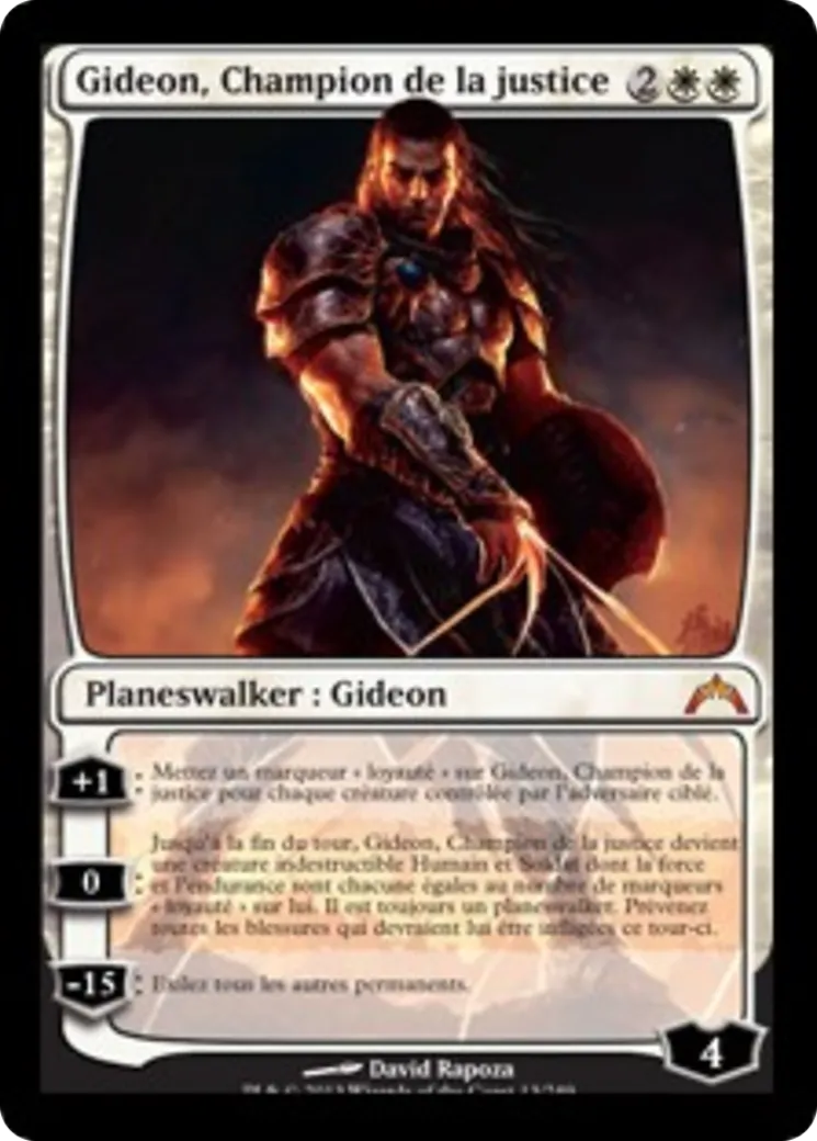 Gideon, Champion de la justice — Gatecrash — Magic: The Gathering
