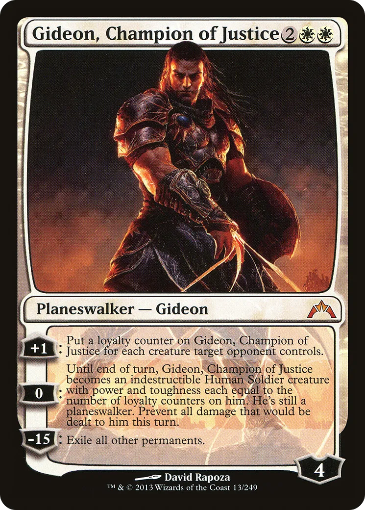 Gideon, Champion of Justice — Gatecrash — Magic: The Gathering