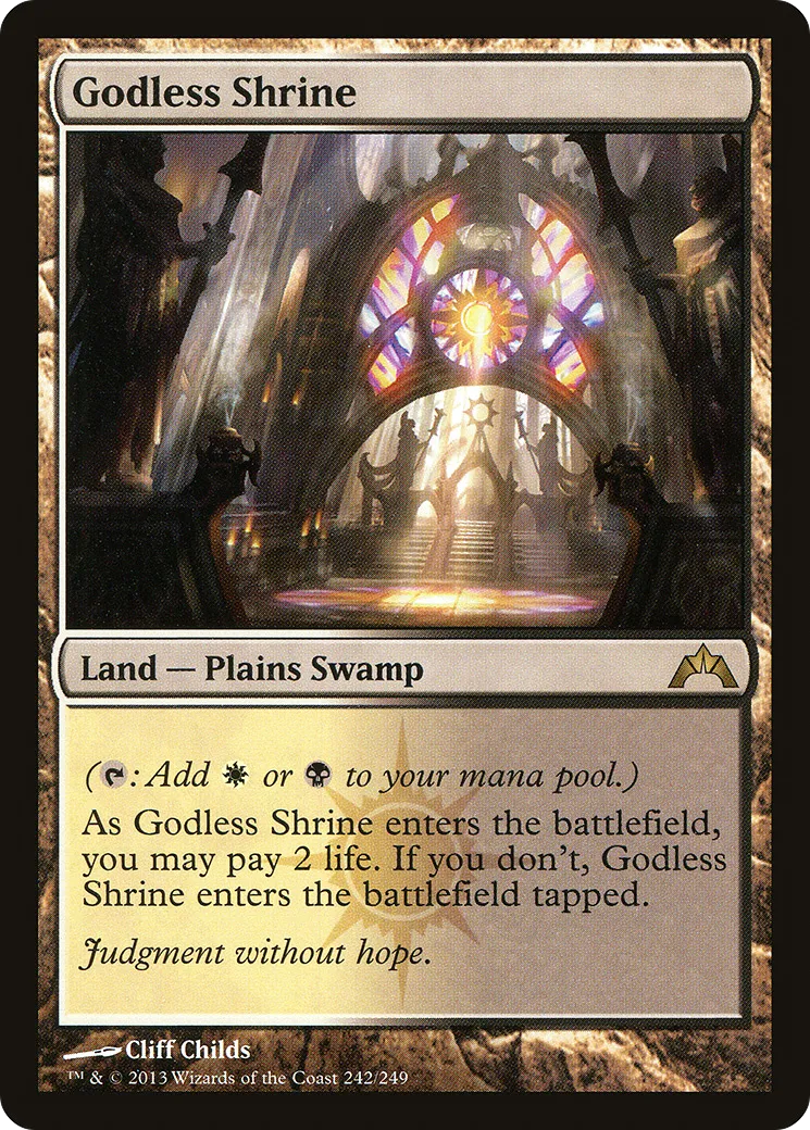 Godless Shrine — Gatecrash — Magic: The Gathering
