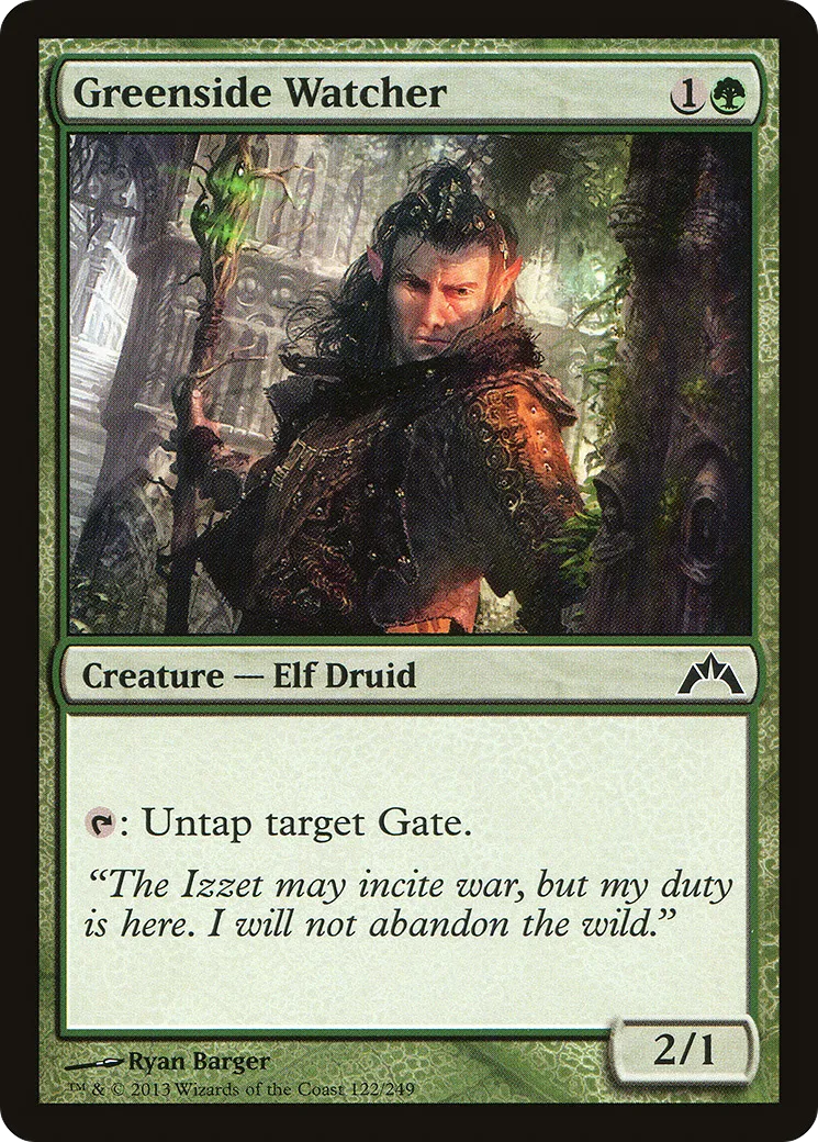Greenside Watcher — Gatecrash — Magic: The Gathering
