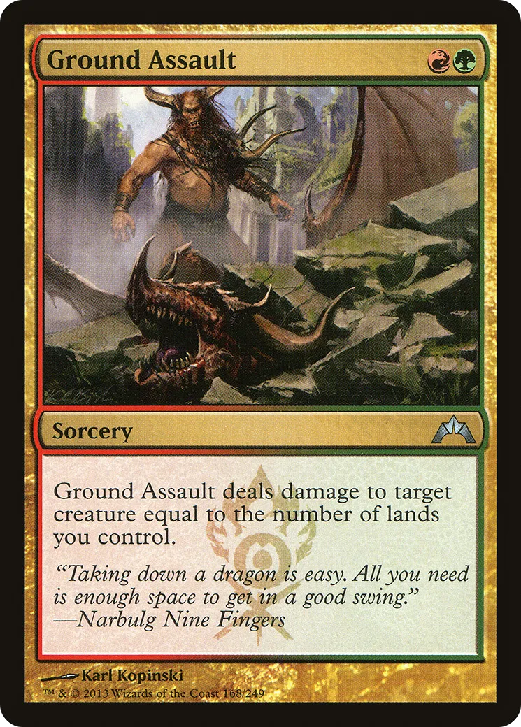 Ground Assault — Gatecrash — Magic: The Gathering