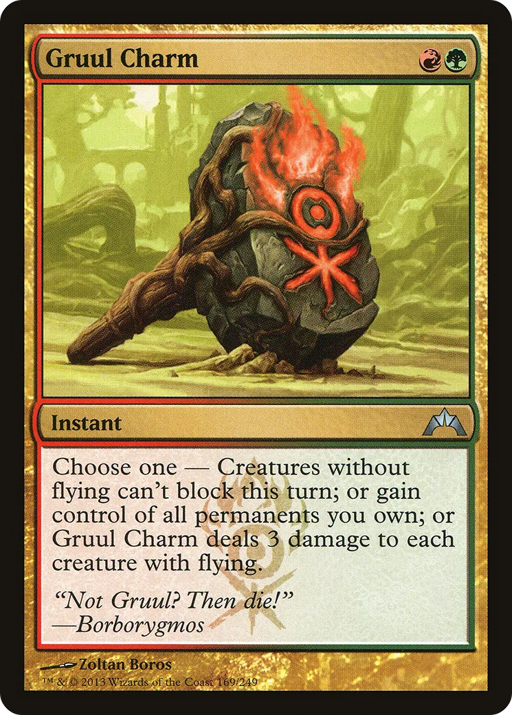 Charme de Gruul — Gatecrash — Magic: The Gathering