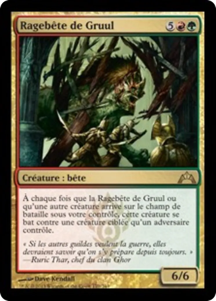 Ragebête de Gruul — Gatecrash — Magic: The Gathering