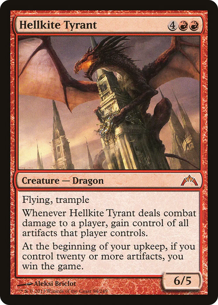 Hellkite Tyrant — Gatecrash — Magic: The Gathering