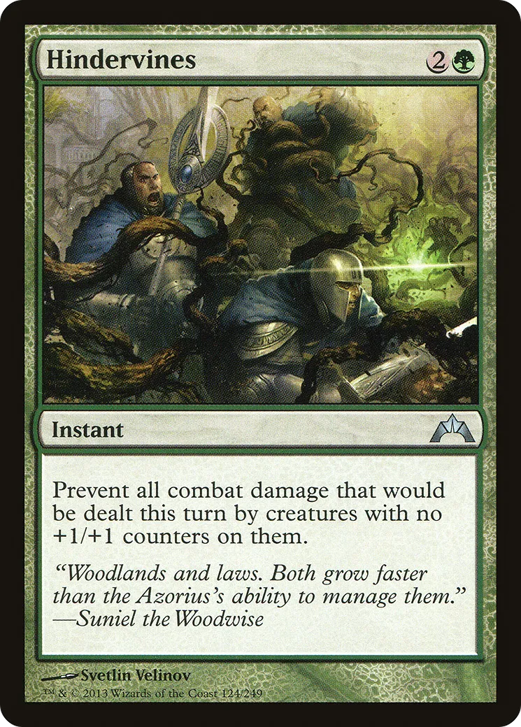 Hindervines — Gatecrash — Magic: The Gathering