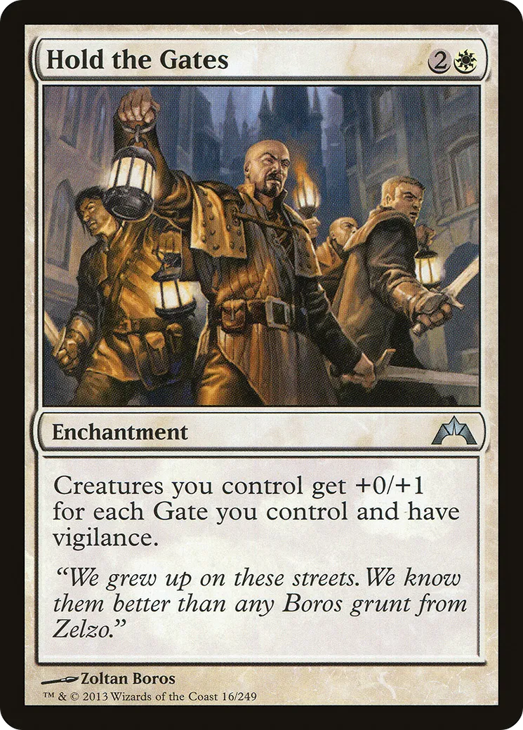 Défendez les portes ! — Gatecrash — Magic: The Gathering