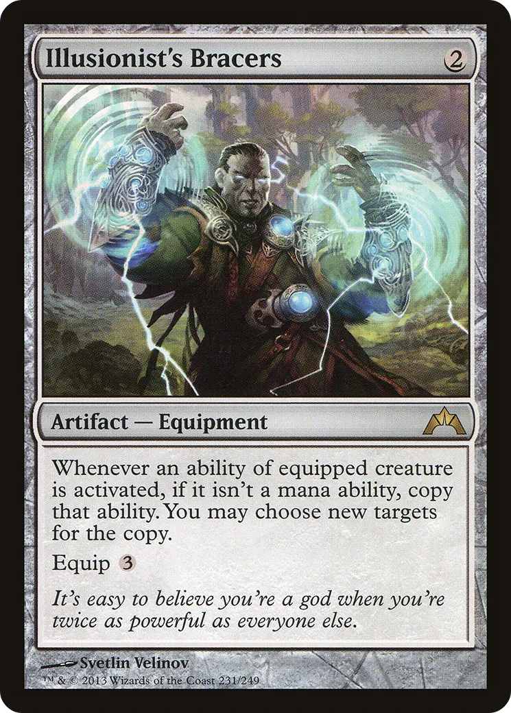 Illusionist's Bracers — Gatecrash — Magic: The Gathering