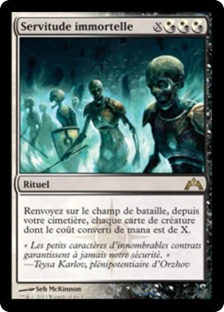 Servitude immortelle — Gatecrash — Magic: The Gathering