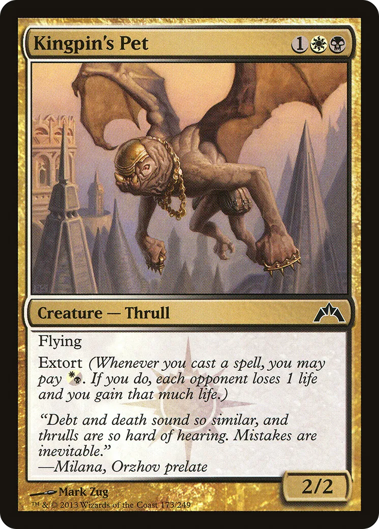 Familier du caïd — Gatecrash — Magic: The Gathering