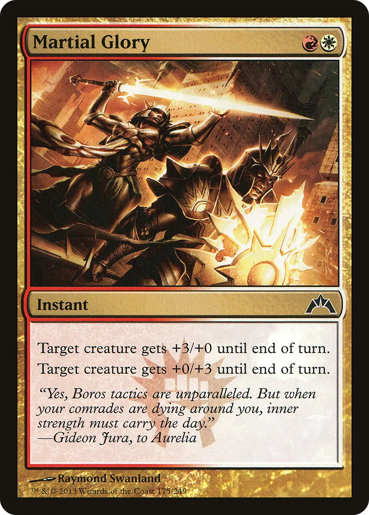 Gloire martiale — Gatecrash — Magic: The Gathering