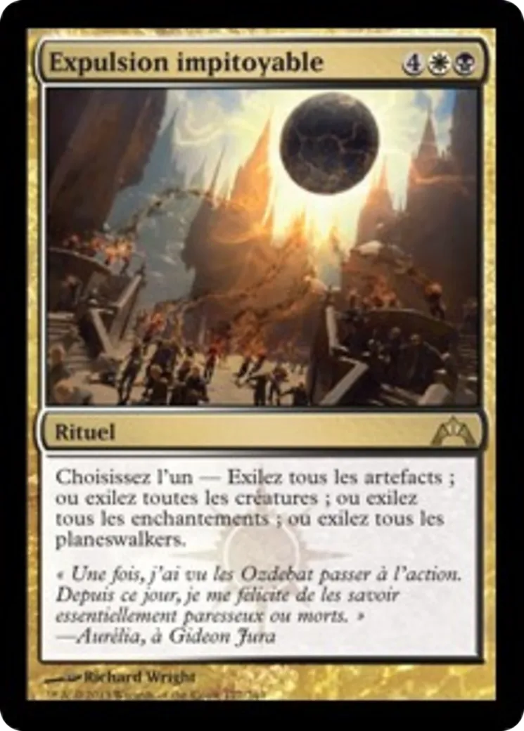 Expulsion impitoyable — Gatecrash — Magic: The Gathering
