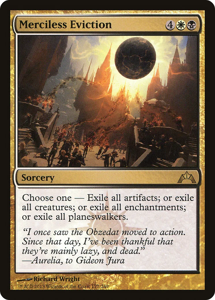 Merciless Eviction — Gatecrash — Magic: The Gathering