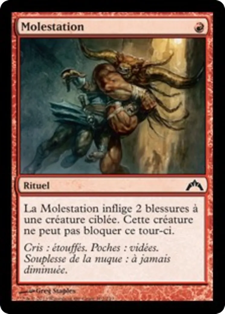Molestation — Gatecrash — Magic: The Gathering