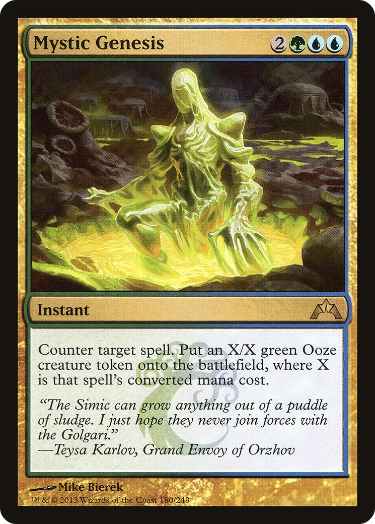 Mystic Genesis — Gatecrash — Magic: The Gathering
