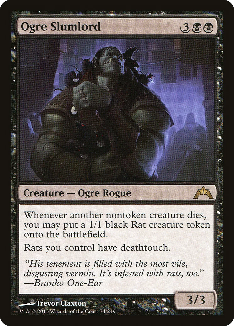 Seigneur ogre de quartier insalubre — Gatecrash — Magic: The Gathering