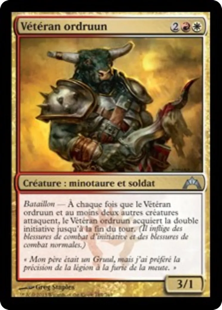 Vétéran ordruun — Gatecrash — Magic: The Gathering