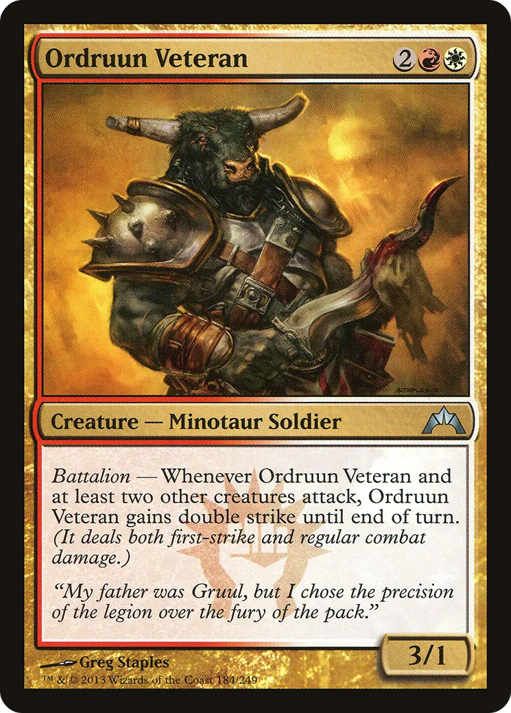 Ordruun Veteran from Gatecrash - Magic: The Gathering