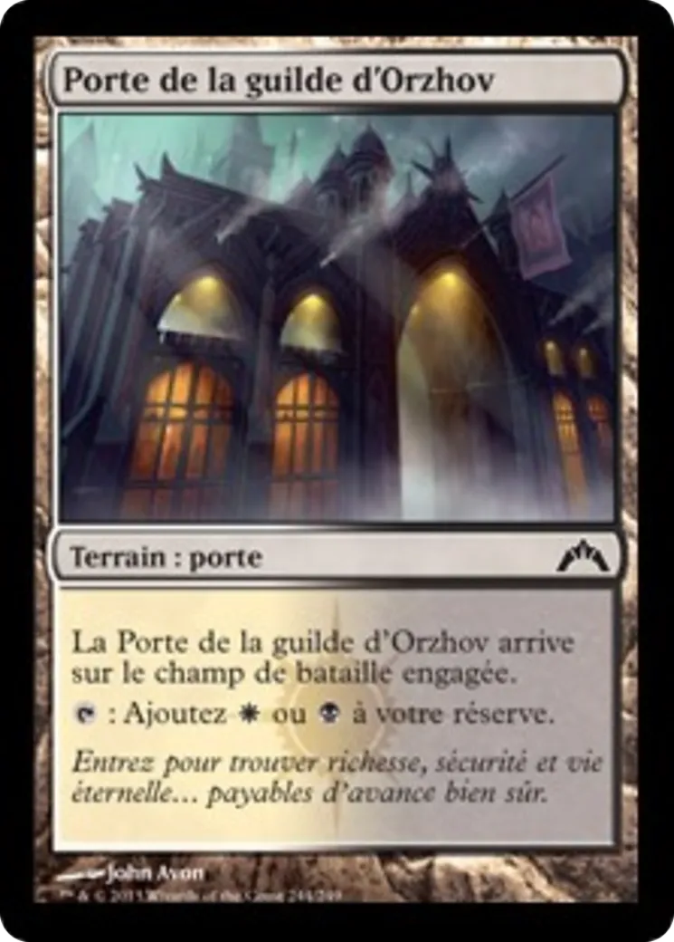 Porte de la guilde d'Orzhov — Gatecrash — Magic: The Gathering