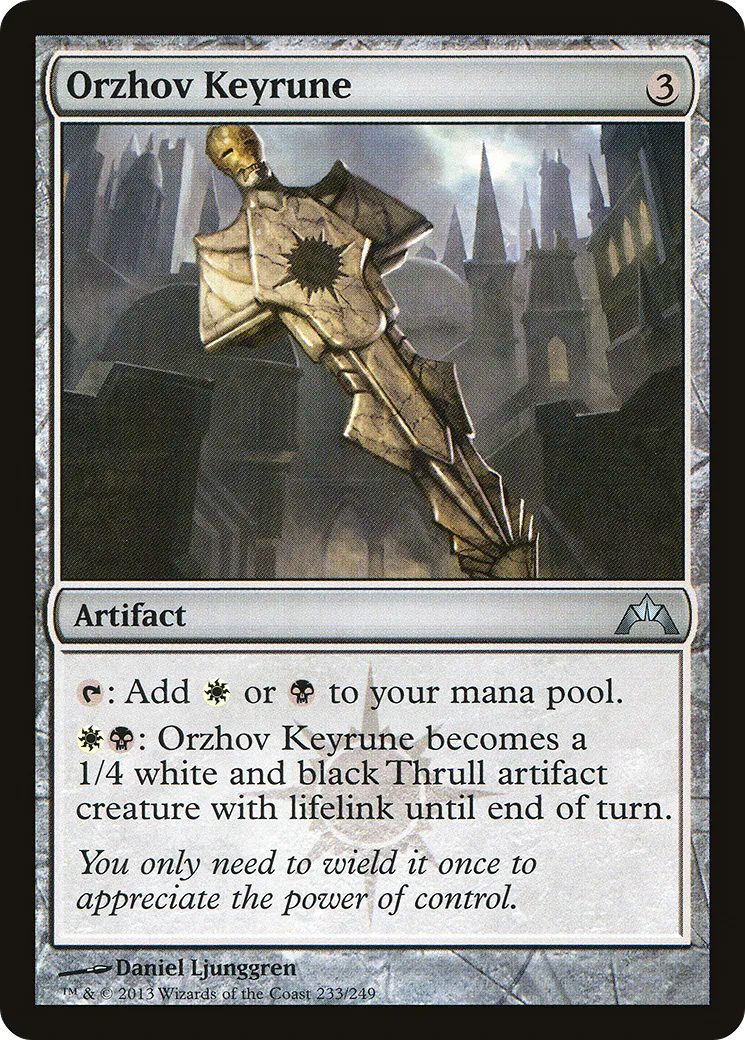 Runeclé d'Orzhov — Gatecrash — Magic: The Gathering